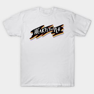 Heartstopper logo - pride T-Shirt